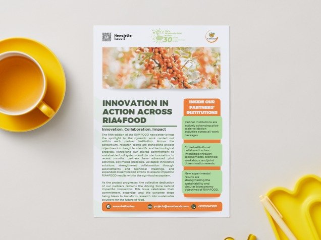 You are currently viewing RIA4FOOD Newsletter – 5th edition